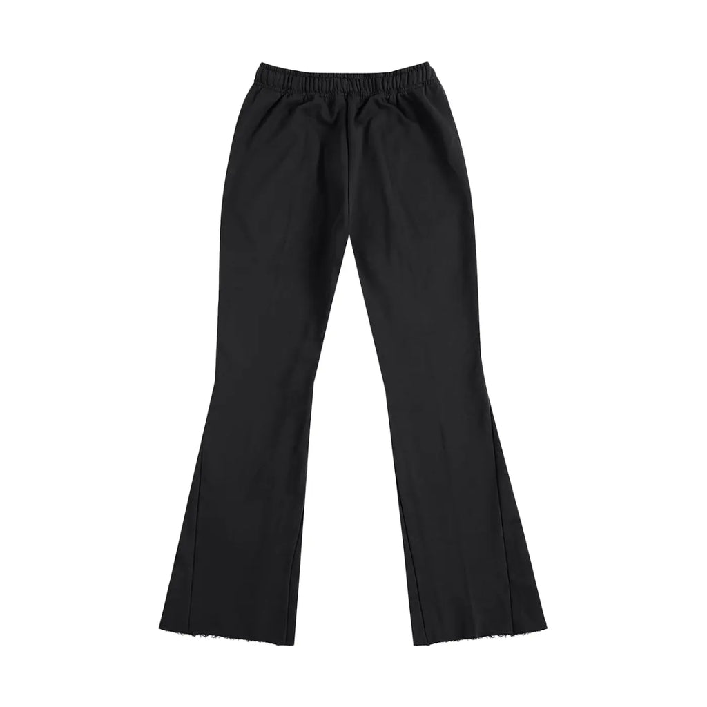 Black Flared Sweatpants ODMPOD