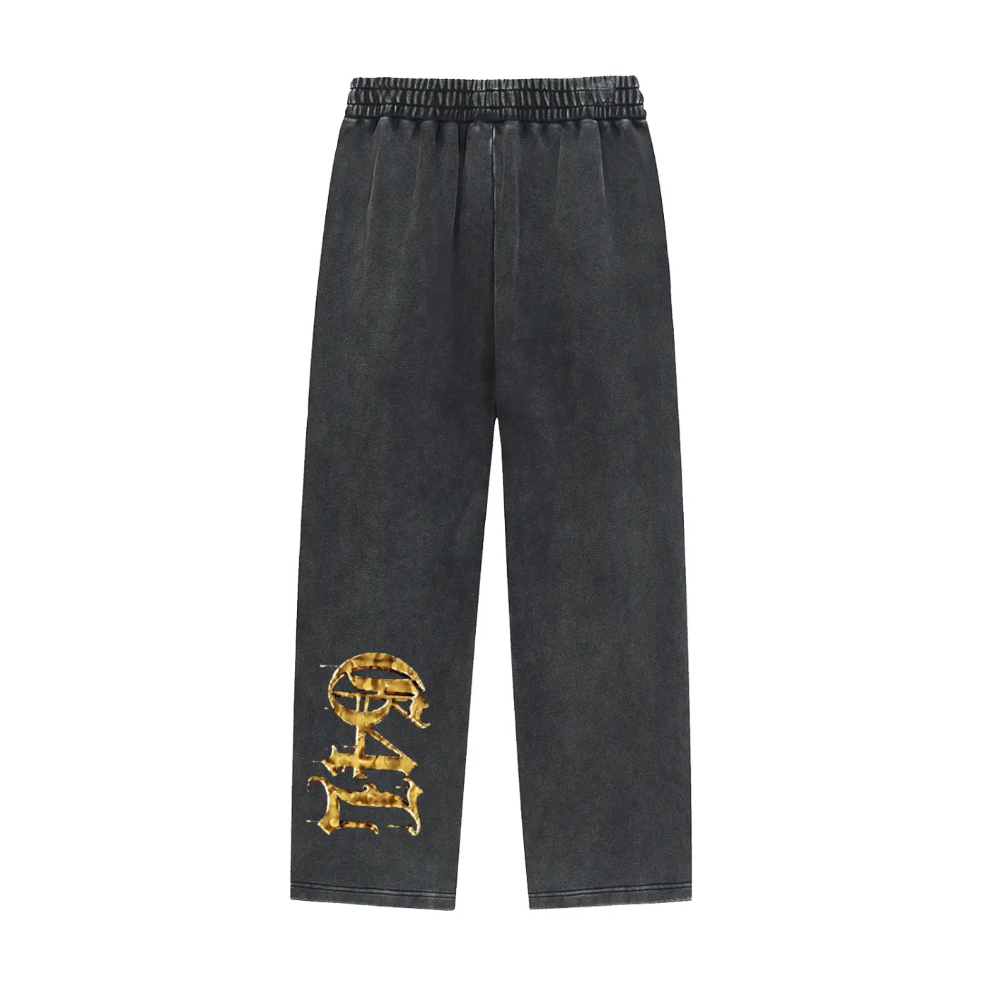 Black Snow Wash Heavyweight Sweatpants ODMPOD