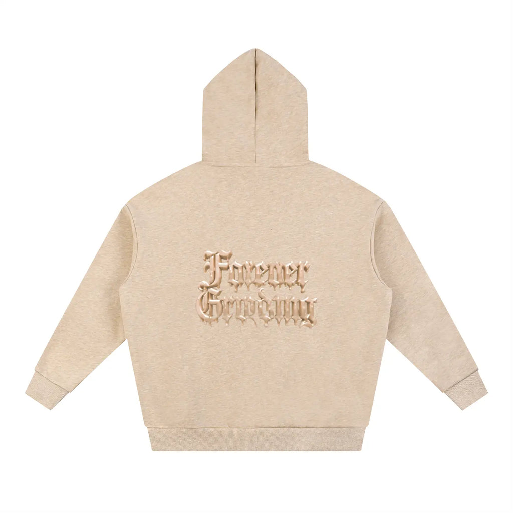 Apricot Essential Oversized Fleece Hoodie ODMPOD
