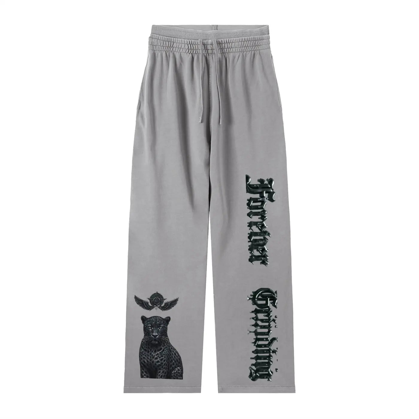 Medium Gray Vintage Washed Waist Pants ODMPOD