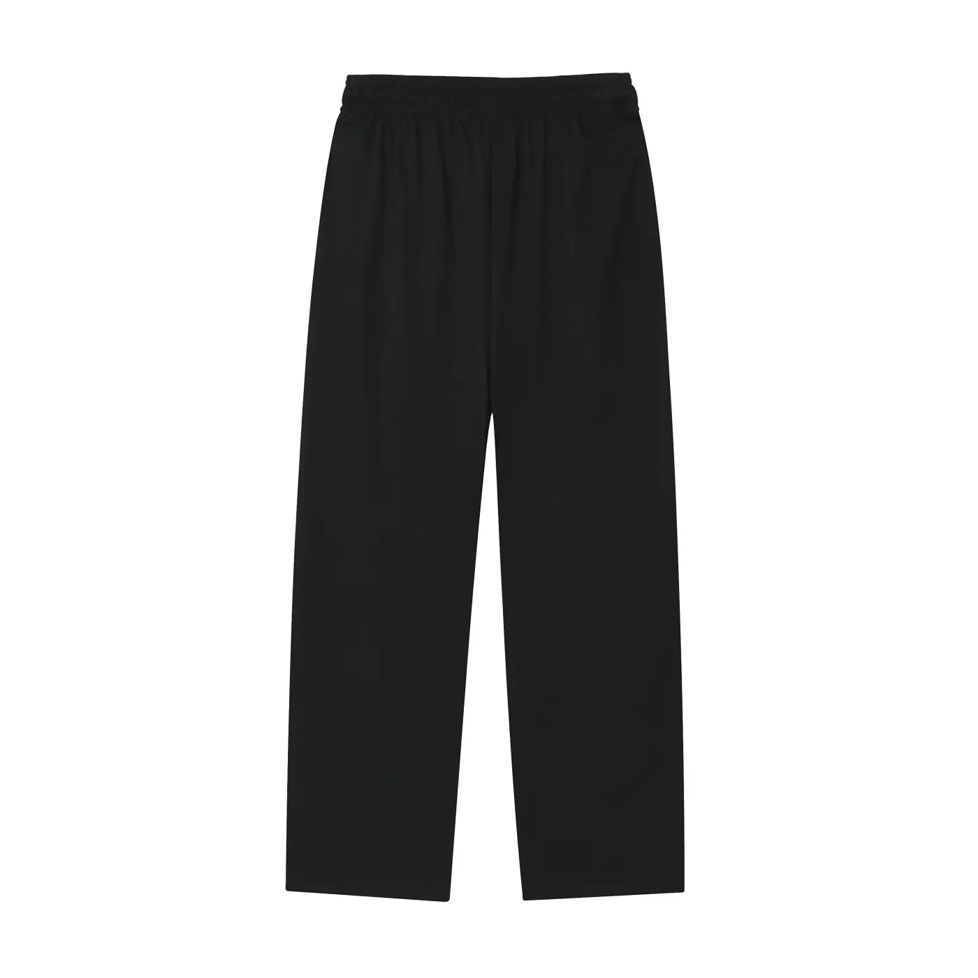 Black Mesh-Lined Quick-Dry Athletic Leg Pants ODMPOD