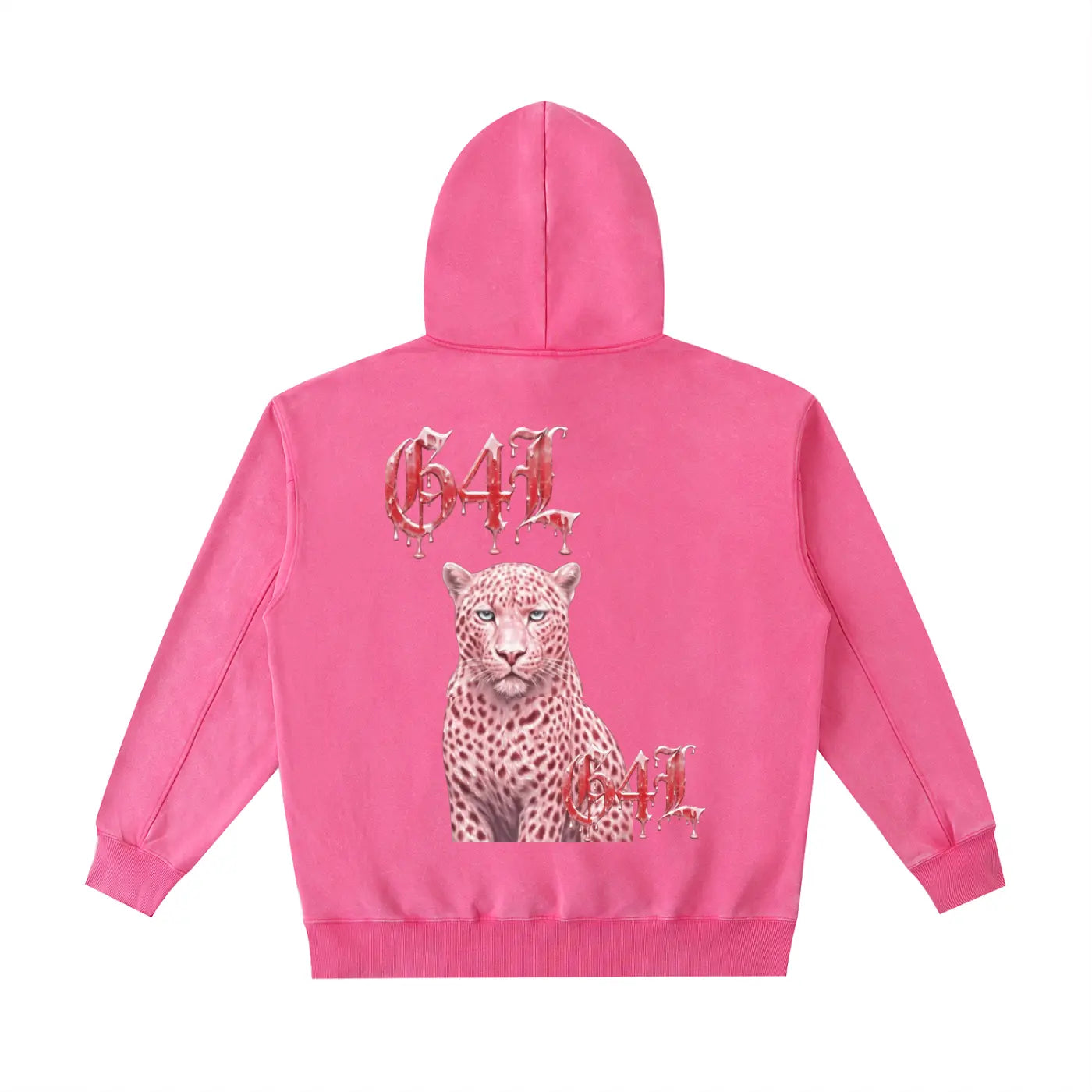 Rose Pink Vintage Washed Heavyweight Hoodie ODMPOD