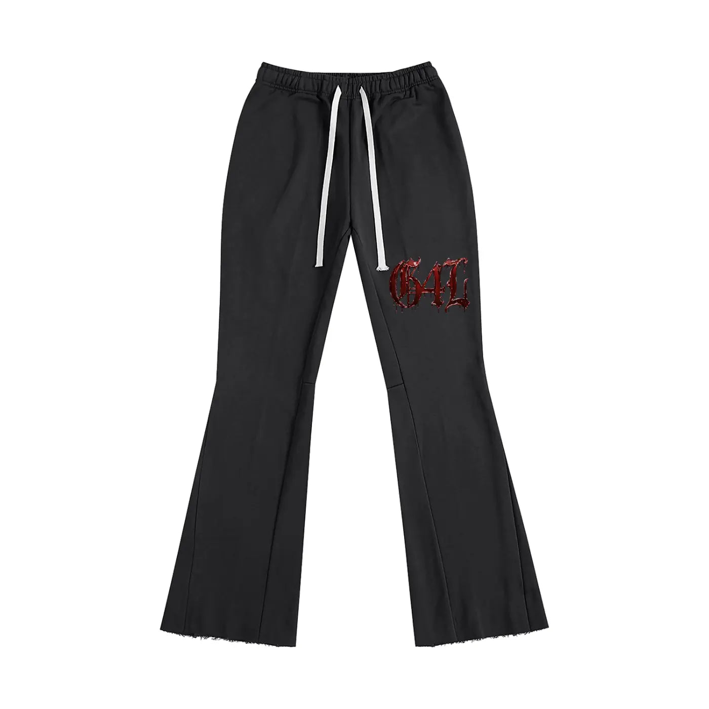 Black Flared Sweatpants ODMPOD