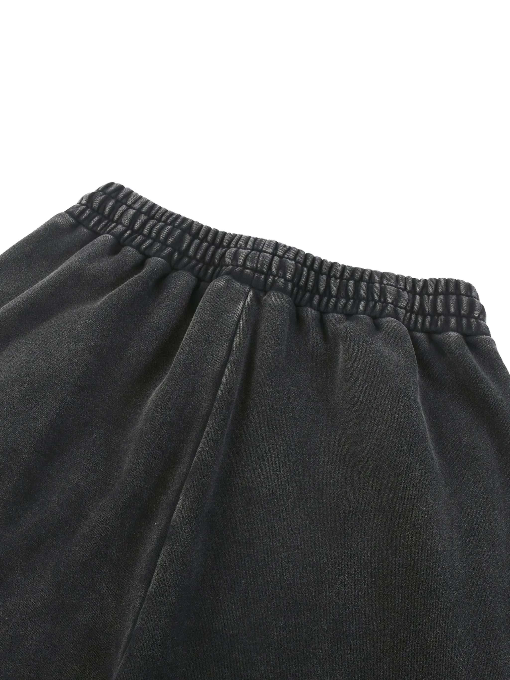 Black Snow Wash Heavyweight Sweatpants ODMPOD